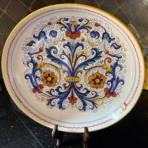 Colorful Ceramic Italian Pasta bowl